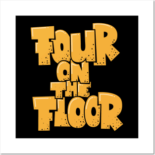 Four on the Floor -  House and Disco Music Posters and Art